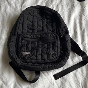 Figs Black Quilted Backpack